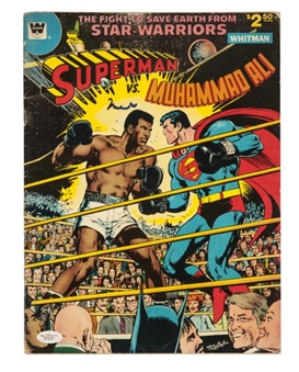 Superman vs. Muhammad Ali Comic Book Signed by Ali